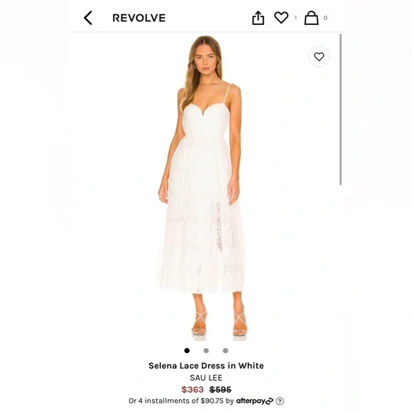 Revolve Dresses | Revolve Selena Lace Dress In White | Color: White | Size: 6 | Ashleymatherly's Closet Revolve Dresses | Revolve Selena Lace Dress In White | Color: White | Size: 6 | Ashleymatherly's Closet